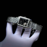 Emporio Armani Diego Automatic Black Dial Silver Steel Strap Watch For Men - AR60057 Buy Now By Emporio Armani