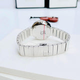 Movado Edge Silver Dial Silver Steel Strap Watch for Women - 3680012 Buy Now By Movado