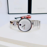 Movado Edge Silver Dial Silver Steel Strap Watch for Women - 3680012 Buy Now By Movado