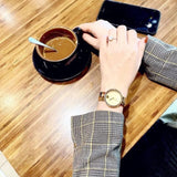 Movado Edge Gold Dial Gold Steel Strap Watch for Women - 3680014 Buy Now By Movado