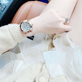 Guess Wonderlust Beige Dial Pink Leather Strap Watch for Women - W1065L1 Buy Now By Guess