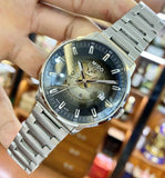 Mido Commander Automatic Gradient Black Dial Silver Steel Strap Watch For Men - M021.407.11.411.00 Buy Now By Mido