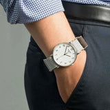 Tissot T Classic Everytime Medium White Dial Two Tone NATO Strap Watch for Women - T109.410.18.032.00 Buy Now By Tissot