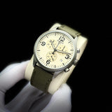 Tissot T Sport Chrono XL Beige Dial Green Nylon Strap Watch for Men - T116.617.37.267.00 Buy Now By Tissot