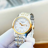 Tissot Carson Automatic Silver Dial Two Tone Steel Strap Watch For Women - T085.207.22.011.00 Buy Now By Tissot
