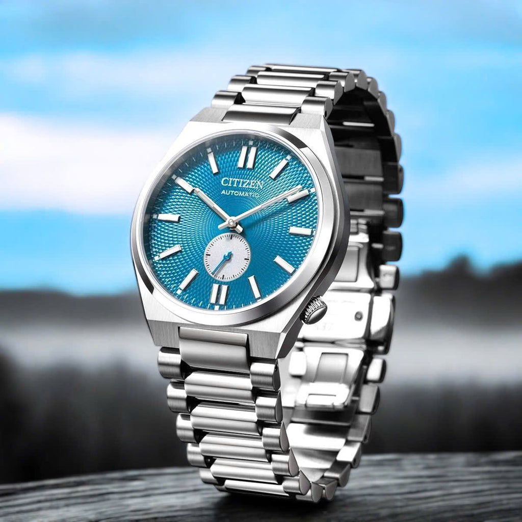 Citizen Tsuyosa Automatic Blue Dial Silver Steel Strap Watch For Men - NK5010-51L Buy Now By Citizen
