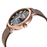 Coach Delancey Grey Dial Brown Leather Strap Watch for Women - 14502797 Buy Now By Coach