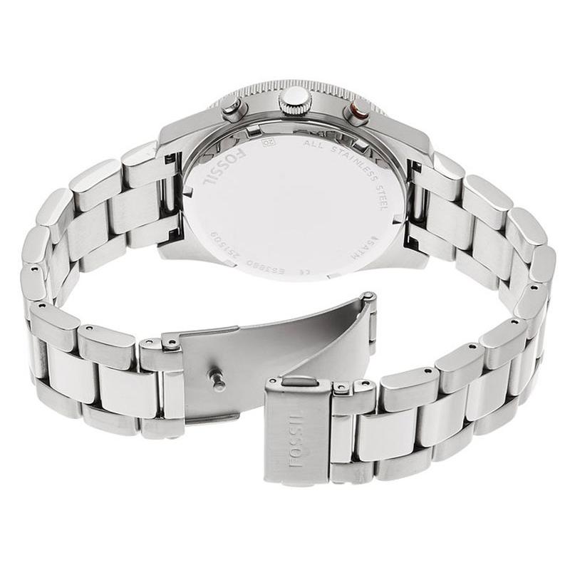 Fossil Perfect Boyfriend Mother of Pearl Blue Dial Silver Steel Strap Watch for Women - ES3880 Buy Now By Fossil