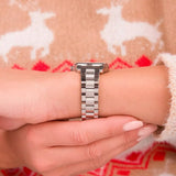 Emporio Armani Federica Mother of Pearl Dial Silver Steel Strap Watch For Women - AR11557 Buy Now By Emporio Armani