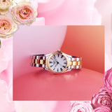 Tissot T Wave Quartz Mother of Pearl Dial Two Tone Steel Strap Watch for Women - T112.210.22.113.00 Buy Now By Tissot