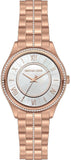 Michael Kors Lauryn Mother of Pearl Dial Rose Gold Steel Strap Watch for Women - MK3716 Buy Now By Michael Kors