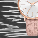 Michael Kors Pyper Quartz White Dial Pink Leather Strap Watch For Women - MK2859 Buy Now By Michael Kors