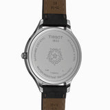 Tissot Bella Ora Round White Dial Black Leather Strap Watch For Women - T103.210.16.018.00 Buy Now By Tissot