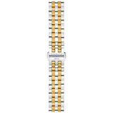 Tissot T Classic Bridgeport Automatic Mother of Pearl Dial Two Tone Steel Strap Watch for Women - T097.410.22.116.00 Buy Now By Tissot