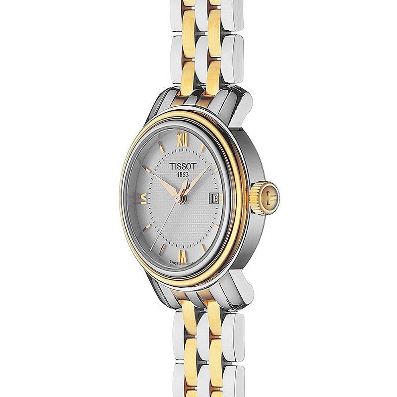 Tissot T Classic Bridgeport Lady White Mother of Pearl Dial Watch For Women - T097.010.22.118.00 Buy Now By Tissot