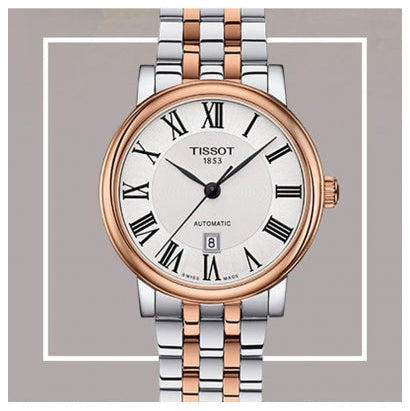 Tissot Carson Premium Lady Silver Dial Two Tone Steel Strap Watch For Women - T122.210.22.033.01 Buy Now By Tissot