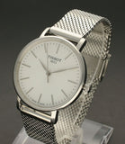 Tissot Everytime Lady Silver Dial Silver Mesh Bracelet Watch for Women - T143.210.11.011.00 Buy Now By Tissot