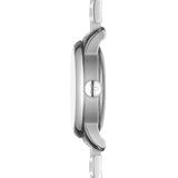 Tissot Le Locle Automatic Diamonds Mother of Pearl Black Dial Silver Steel Strap Watch For Women - T006.207.11.126.00 Buy Now By Tissot