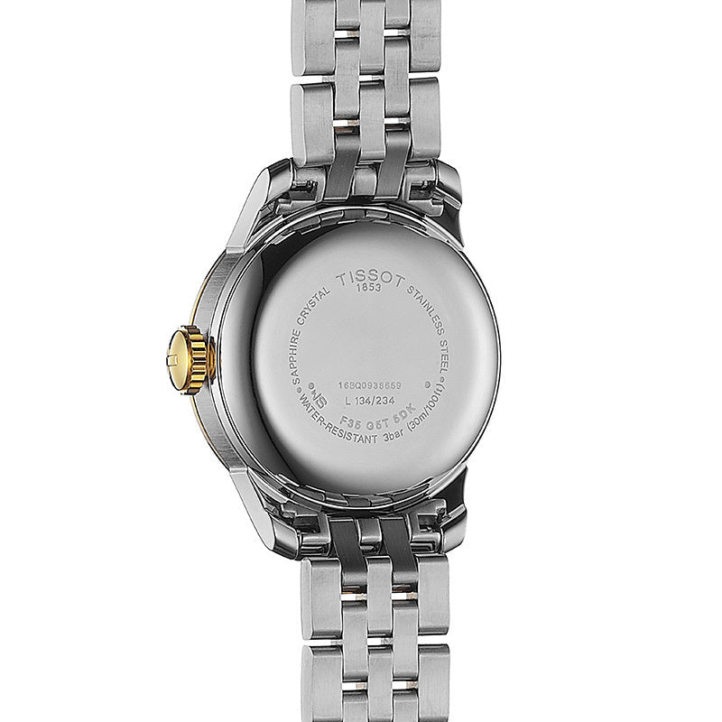 Tissot Le Locle Automatic Small Lady White Dial Two Tone Steel Strap Watch For Women - T41.2.183.34 Buy Now By Tissot