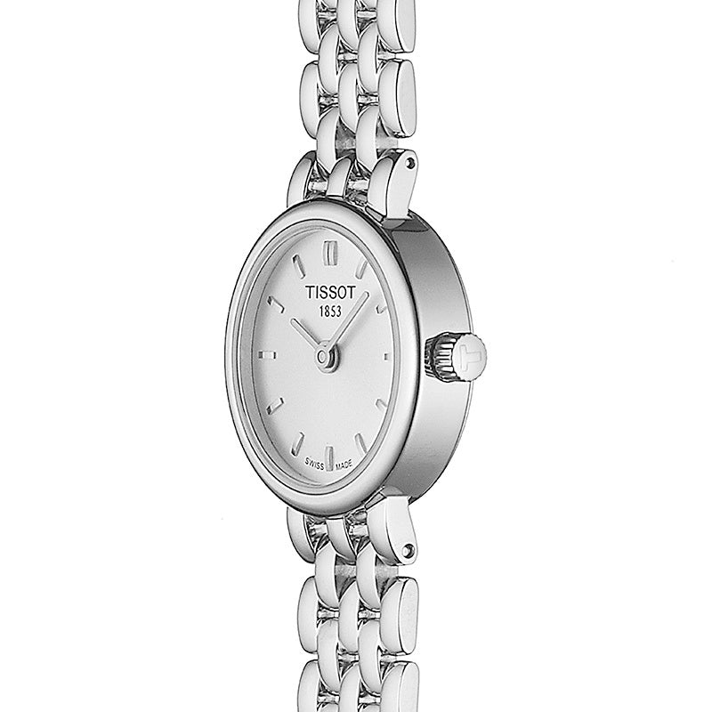 Tissot T Lady Lovely Silver Dial Silver Steel Strap Watch For Women - T058.009.11.031.00 Buy Now By Tissot