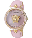 Versace Palazzo Empire Pink Dial Pink Leather Strap Watch for Women - VCO030017 Buy Now By Versace
