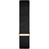Daniel Wellington Petite Cornwall Black Dial Black Nylon Strap Watch for Women - DW00100247 Buy Now By Daniel Wellington