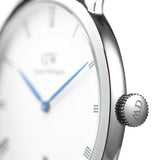 Daniel Wellington Dapper Cornwall White Dial Blue Nylon Strap Watch For Men - DW00100262 Buy Now By Daniel Wellington