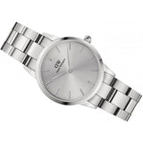 Daniel Wellington Iconic Link Unitone Silver Dial Silver Steel Strap Watch For Women - DW00100402 Buy Now By Daniel Wellington