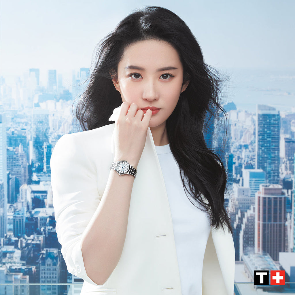 Tissot T Classic Carson Premium Automatic Lady Silver Dial Silver Steel Strap Watch for Women - T122.207.11.033.00 Buy Now By Tissot