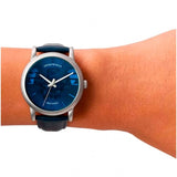 Emporio Armani Luigi Automatic Blue Dial Blue Leather Strap Watch For Men - AR60030 Buy Now By Emporio Armani