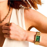 Fossil Raquel Three Hand Date Green Dial Gold Steel Strap Watch For Women - ES5341 Buy Now By Fossil