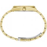 Guess Luna White Dial Gold Steel Strap Watch for Women - GW0308L2 Buy Now By Guess