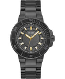 Guess Track Black Dial Black Steel Strap Watch for Men - GW0426G3 Buy Now By Guess