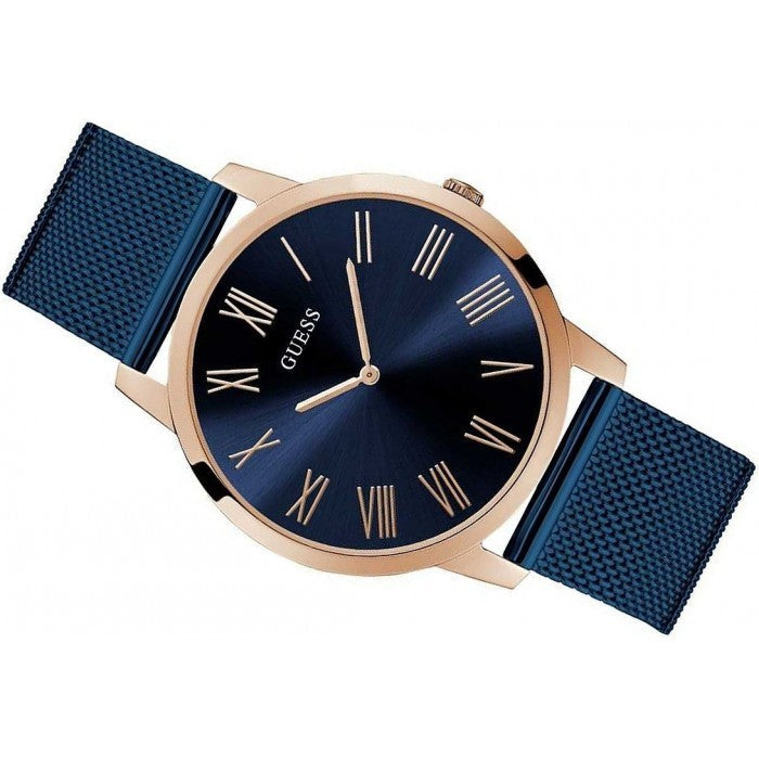 Guess Richmond Blue Dial Blue Mesh Bracelet Watch for Men - W1263G4 Buy Now By Guess