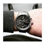 Hugo Boss Grand Prix Black Dial Silver Steel Strap Watch for Men - 1513477 Buy Now By Hugo Boss