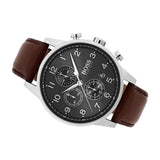 Hugo Boss Navigator Grey Dial Brown Leather Strap Watch for Men - 1513494 Buy Now By Hugo Boss