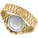 Hugo Boss Champion Black Dial Gold Steel Strap Watch for Men - 1513848 Buy Now By Hugo Boss
