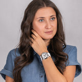 Guess G Twist Quartz White Dial White Silicone Strap Watch For Women - W0911L1 Buy Now By Guess