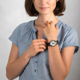 Maserati Potenza Diamonds Silver Dial Blue Leather Strap Watch For Women - R8851108502 Buy Now By Maserati