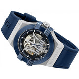 Maserati Potenza Automatic Skeleton Dial Blue Rubber Strap Watch For Men - R8821108035 Buy Now By Maserati
