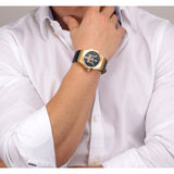 Maserati Potenza Blue Dial Blue Leather Strap Watch For Men - R8851108035 Buy Now By Maserati