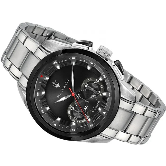 Maserati Traguardo Analog Black Dial Stainless Steel Watch For Men - R8873612015 Buy Now By Maserati