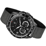 Maserati Traguardo Chronograph Black Dial Black Mesh Bracelet Watch For Men - R8873612031 Buy Now By Maserati