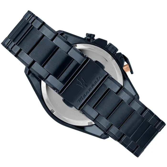Maserati Traguardo Chronograph Blue Dial Blue Steel Strap Watch For Men - R8873612054 Buy Now By Maserati