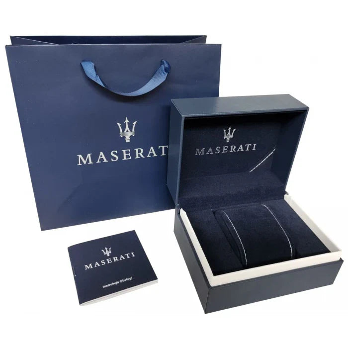 Maserati Traguardo Chronograph Green Dial Silver Steel Strap Watch For Men - R8873612060 Buy Now By Maserati