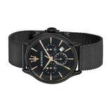 Maserati Epoca 42mm Black Dial Black Mesh Bracelet Watch For Men - R8873618006 Buy Now By Maserati