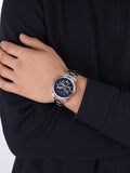Maserati Successo 44mm Chronograph Quartz Blue Dial Silver Steel Strap Watch For Men - R8873621016 Buy Now By Maserati