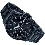 Maserati SFIDA Chronograph Blue Dial Blue Steel Strap Watch For Men - R8873640023 Buy Now By Maserati