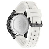 Hugo Boss Admiral Chronograph Black Dial White Rubber Strap Watch for Men - 1513966 Buy Now By Hugo Boss