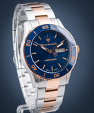 Maserati Competizione Automatic Blue Dial Two Tone Steel Strap Watch For Men - R8823100001 Buy Now By Maserati
